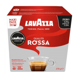 КАФЕ КАПСУЛИ LAVAZZA MAXI QUALITA ROSSA AMM 36 БР.