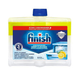 ПРЕПАРАТ ЗА ПОЧИСТВАНЕ НА СЪДОМИЯЛНА FINISH LEMON 250 МЛ, ДВУФАЗЕН