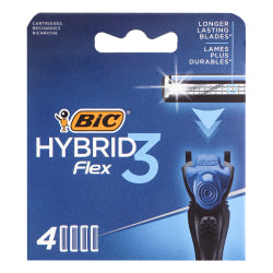 РЕЗЕРВНИ НОЖЧЕТА BIC HYBRID FLEX 3, 4 БР.