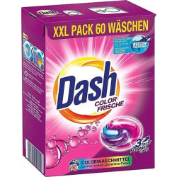 КАПСУЛИ ЗА ПРАНЕ DASH COLOR FRESH 60 БР