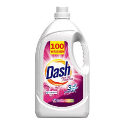 LIQUID DETERGENT DASH COLOR FRISCHE GEL 100 WASHES, 5L