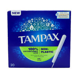 ТАМПОНИ TAMPAX BLUE SUPER 20 БР