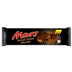 БИСКВИТИ MARS С КАРАМЕЛ 132 Г.