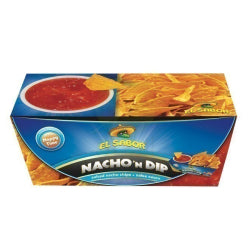 CHIPS NACHO'N DIP SALSA EL SABOR 175 G