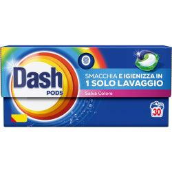 Капсули За Пране Dash За Цветни Дрехи 30 Бр.
