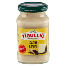 CHEESE AND BLACK PEPPER SAUCE CACIO E PEPE TIGULLIO, GLASS 185 G