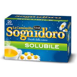 SOGNI D'ORO STAR INSTANT CHAMOMILE TEA, 20 PACKS