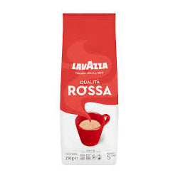 КАФЕ LAVAZZA QUALITA ROSSA НА ЗЪРНА, ПЛИК 250 Г