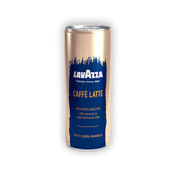 MILK DRINK LAVAZZA CAFFE LATTE, CAN 250 ML