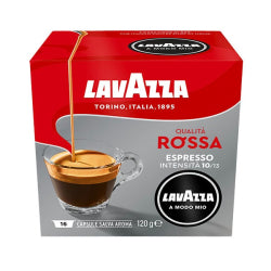 КАФЕ КАПСУЛИ LAVAZZA QUALITA ROSSA AMM 16 БР.