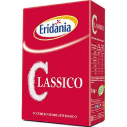 БЯЛА ЗАХАР CLASSIC ERIDANIA КУТИЯ, 1 КГ.