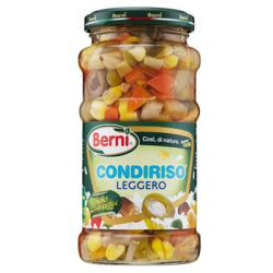 MIXED VEGETABLES BERNI CONDIRISO LEGGERO, GLASS 300 G