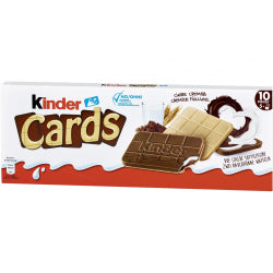 БИСКВИТИ С КАКАО КИНДЕР CARDS T2X5, 128 Г.