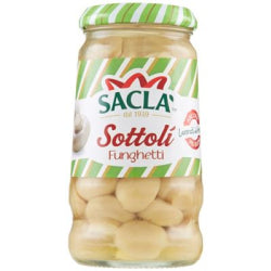 MARINATED MUSHROOMS SACLA IN SUNFLOWER OIL, GLASS 290 G