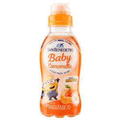 Минерална Вода San Benedetto Baby Camomilla, Мандарина И Лайка, 250 Мл.