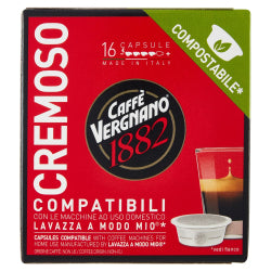 Кафе Капсули Vergnano Cremoso 16 Бр.
