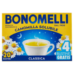BONOMELLI TEA WITH CHAMOMILE, 20 BAGS