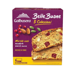 БИСКВИТИ С ЧЕРВЕНИ БОРОВИНКИ И СЕМЕНА GALBUSERA BELLE BUONE 200 Г.