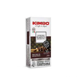 CAPS KIMBO RISTRETTO NESPRESSO ALU 10 PCS
