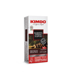 CAPS KIMBO NAPOLI NESPRESSO ALU 10 PCS.