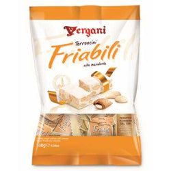МЕКА ХАЛВА-БОНБОНИ VERGANI FRIABILI С БАДЕМИ В ПЛИК, 130 Г.