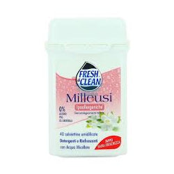 МОКРИ КЪРПИЧКИ FRESH & CLEAN MILLEUSI POP UP, КУТИЯ 40 БР.
