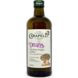 МАСЛИНОВО МАСЛО CARAPELLI EXTRA V. DELIZIA, 750 МЛ.