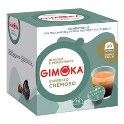 КАПСУЛИ ЗА КАФЕ GIMOKA CREMOSO 30 БР /DOLCE GUSTO/.