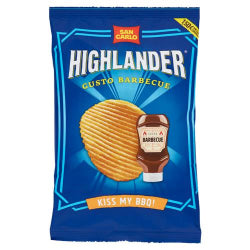 CHIPS HIGHLANDER SAN CARLO BBQ 70 G