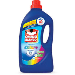 OMINO BIANCO COLOR LIQUID DETERGENT, 60 WASHES, 2.4 L