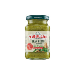 PESTO SAUCE GRANPESTO S/AGLIO TIGULLIO WITHOUT GARLIC, 190 G