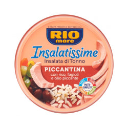 RIO MARE PICCANTINA SALAD WITH RICE AND TUNA IN SPICY OIL, CANNED 220 G