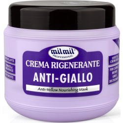 КРЕМ МАСКА ЗА КОСА MILMIL ANTI GIALLO ПРОТИВ ЖЪЛТИ ОТТЕНЪЦИ, 750 МЛ