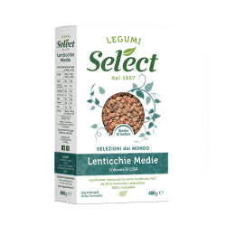 MEDIE SELECT LENTILS IN A BOX 400 G