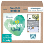 БЕБЕШКИ ПЕЛЕНИ-ГАЩИЧКИ PAMPERS HYBRID 3 БР, 3-16 КГ