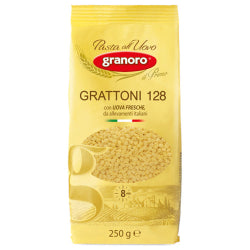 ПАСТА С ЯЙЦА GRANORO GRATTONI №128, 250 Г.