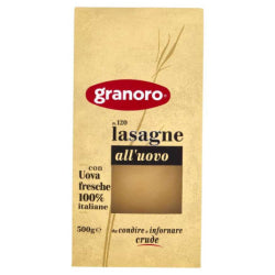 ПАСТА-КОРИ ЗА ЛАЗАНЯ С ЯЙЦА GRANORO 500 Г.