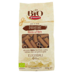 БИО ПЪЛНОЗЪРНЕСТА ПАСТА GRANORO ELICOIDALI, 500 Г