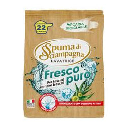 ПРАХ ЗА ПРАНЕ SPUMA FRESCO 22 ПРАНЕТА ПЛИК, 990 Г