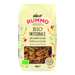 BIO PASTA RUMMO INTEGRALE FARFALLE ?85 500 G
