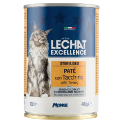 ХРАНА ЗА КОТКИ С ПУЕШКО LECHAT 400 Г В КОНСЕРВА