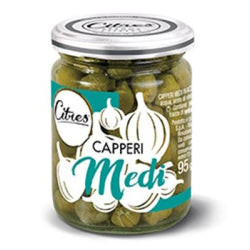 КАПЕРСИ В ОЦЕТ CITRES CAPPERI MEDI, СТЪКЛО 95 Г