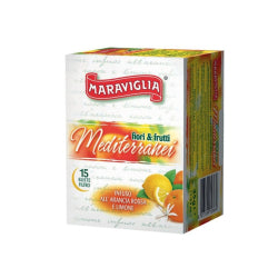 ЧАЙ MARAVIGLIA ОТ ЦИТРУСОВИ ПЛОДОВЕ 15 ПАКЕТЧЕТА.