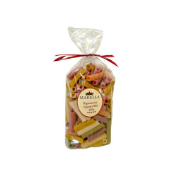 ПАСТА MARELLA CLASSICA RIGATONCINI QUADRI MIX РИГАТОНИ, 400 Г.