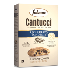 FALCONE CANTUCCI CIOCCOLATO BISCUITS /WITH CHOCOLATE/ IN A BOX 200 G