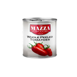PEELED WHOLE TOMATOES MAZZA, CANNED 800 G