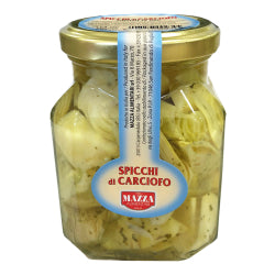 ARTICHOKE PIECES MAZZA IN SUNFLOWER OIL AND SPICES 314 ML