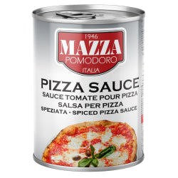 TOMATO PIZZA SAUCE MAZZA SPICED, CANNED 400 G