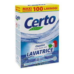 ПРАХ ЗА ПРАНЕ CERTO КЛАСИК КУТИЯ 100 ПР, 5.5 КГ