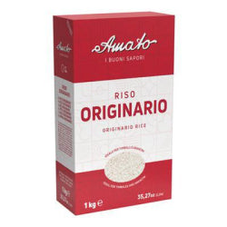 ОРИЗ AMATO RISO ORIGINARIO, КУТИЯ 1 КГ